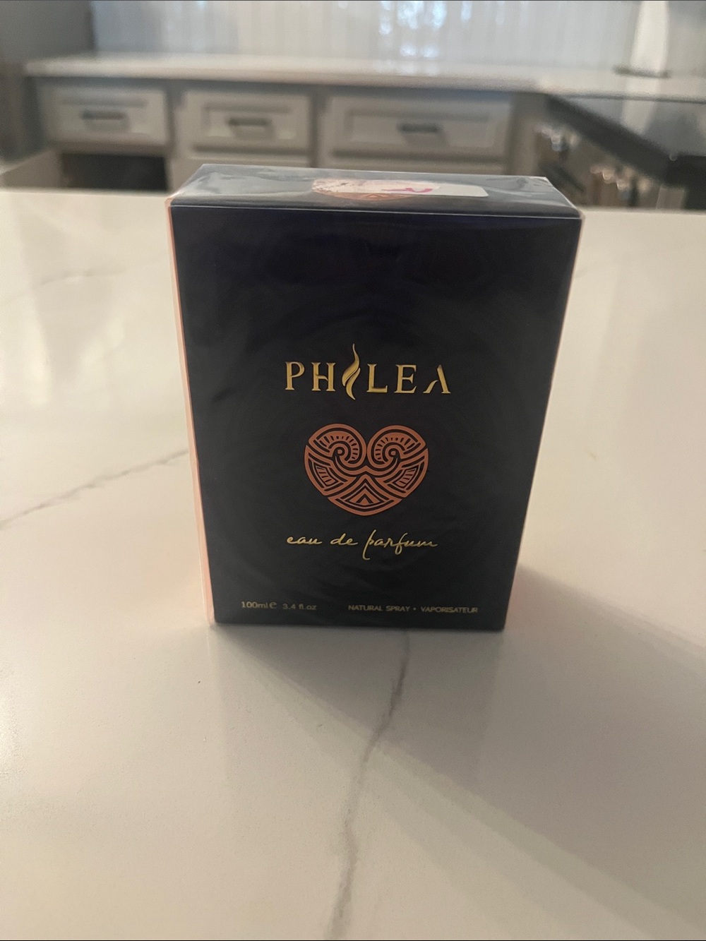 Philea Eau de Parfum - Black & Rose Gold Box
